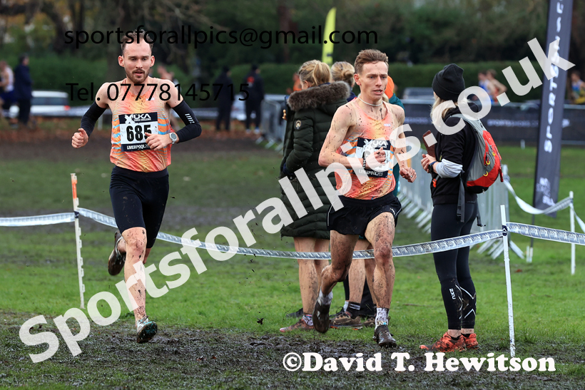 Senior Mens and Under-23s 2025 Liverpool Cross Challenge, Sefton Park, Saturday, November 22th. Photo: David T. Hewitson/Sports for All Pics